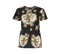 Cavalli Class, Femme, Tops, Vert, Taille: 36 FR Cotton T-Shirt
