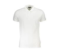 Cavalli Class, Homme, Tops, Blanc, Taille: 2XL Polo Classique avec Broderie