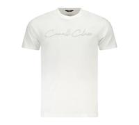 Cavalli Class, Homme, Tops, Blanc, Taille: 2XL T-Shirt à Manches Courtes