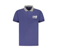 Cavalli Class, Homme, Tops, Bleu, Taille: L Polo à Manches Courtes