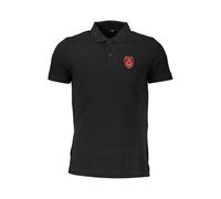 Cavalli Class, Homme, Tops, Noir, Taille: M Polo à Manches Courtes