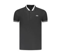 Cavalli Class, Homme, Tops, Noir, Taille: XL Polo Noir Classique