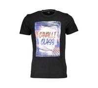 Cavalli Class, Homme, Tops, Noir, Taille: XL T-Shirt à Manches Courtes