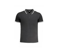 Cavalli Class, Homme, Tops, Vert, Taille: XL Polo manches courtes vert brodé