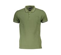 Cavalli Class, Homme, Tops, Vert, Taille: 2XL Polo Homme en Coton Vert