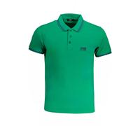 Cavalli Class, Homme, Tops, Vert, Taille: M Polo manches courtes vert brodé
