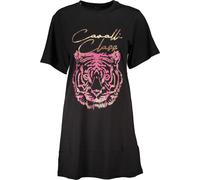 Cavalli Class Logo T-shirt Noir Col rond Coupe normale : Taille - XL Taille : XL
