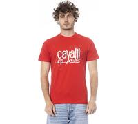 Cavalli Class Luxe Rouge T-shirt : Taille - M Taille : M