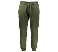 Cavalli Class - Pantalon Vert en Coton - Homme - Pantalons - Vert - Taille: M