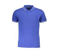 Cavalli Class - Polo avec garniture contrastée - Homme - Tops - Bleu - Taille: M