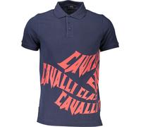 CAVALLI CLASS POLO COURTOISE HOMME BLEU : Couleur - Bleu, Taille - L Taille : L Couleur : Bleu