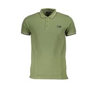 Cavalli Class - Polo Élégant - Homme - Tops - Vert - Taille: XL