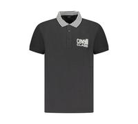 Cavalli Class - Polo en Coton Noir - Homme - Tops - Noir - Taille: 2XL