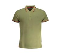 Cavalli Class - Polo en Coton Vert avec Logo - Homme - Tops - Vert - Taille: L