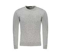 Cavalli Class - T-Shirt à Manches Longues - Homme - Pulls - Gris - Taille: M