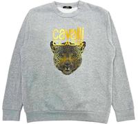 Cavalli Class QXT67ZCF062_GR05014 Sweatshirt - Un confort luxueux et un style accrocheur en un ! Sweats à manches longues en polaire : Taille - XS Taille : XS