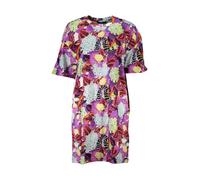 Cavalli Class - Robe Courte à Motif avec Logo - Femme - Robes - Multicolore - Taille: 36 FR