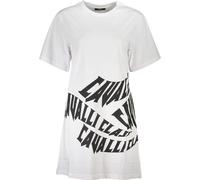 CAVALLI CLASS Robe femme textile Blanc SF21229 - Taille : L