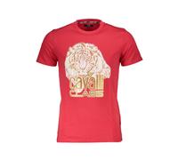 Cavalli Class - Short Sleeve T-Shirt - Homme - Tops - Rouge - Taille: 2XL