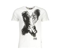Cavalli Class - Short Sleeved T-Shirt - Homme - Tops - Blanc - Taille: XL