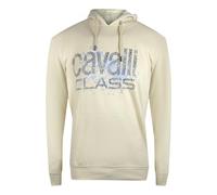 Cavalli Class - Sweat à capuche motif Logo effet peinture en aérosol - (SY378)