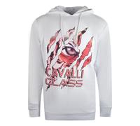 Cavalli Class - Sweat à capuche motif/style tigre à l'affût - Homme (SY376)