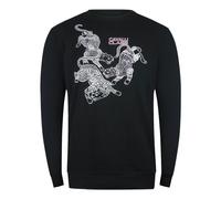Cavalli Class - Sweat motif/style léopards à motif cachemire - Homme (SY347)