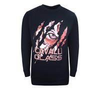 Cavalli Class - Sweat motif/style tigre à l'affût - Adulte (SY345)