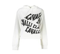 CAVALLI CLASS SWEAT SANS ZIP FEMME BLANC XL