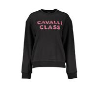 Cavalli Class, Femme, Sweatshirts et sweats à capuche, Noir, Taille: 38 FR SweaT-shirt à manches longues