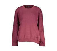 Cavalli Class, Femme, Sweatshirts et sweats à capuche, Violet, Taille: 38 FR SweaT-shirt Col Rond Violet avec Broderie
