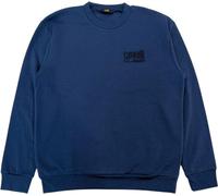 Cavalli Class Sweat-shirt en polaire pour homme avec logo brodé : Taille - L Taille : L