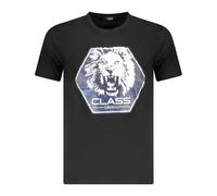 Cavalli Class - T-Shirt à Manches Courtes - Homme - Tops - Noir - Taille: XL