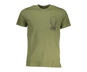 Cavalli Class - T-Shirt Avec Imprimé et Logo - Homme - Tops - Vert - Taille: M