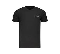 Cavalli Class - Cotton T-Shirt - Homme - Tops - Noir - Taille: M