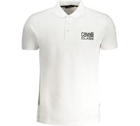 Cavalli Class T-shirt homme avec col Fintsje blanc XXL