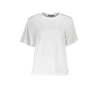 Cavalli Class T-shirt homme - coupe slim, col rond, logo imprimé, blanc - Modèle QTX62JJD060_5264E54_BIANCO0005 : Taille - L Taille : L