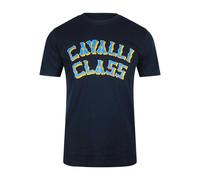 Cavalli Class - T-shirt motif/style Logo superposé - Homme (SY1001)