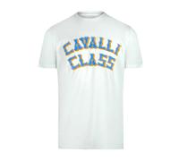 Cavalli Class - T-shirt motif/style Logo superposé - Homme (SY1001)