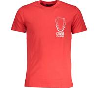 Cavalli Class T-shirt rouge de déclaration : Taille - M Taille : M