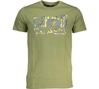 Cavalli Class T-shirt vert Confort élégant : Taille - M Taille : M
