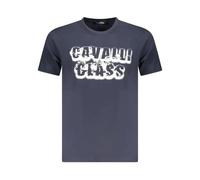 Cavalli Class - Tee-shirt Graffiti en Bleu - Homme - Tops - Bleu - Taille: M