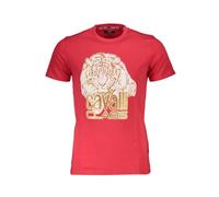 Cavalli Class - Tee-shirt graphique tigre - Homme - Tops - Rouge - Taille: 2XL