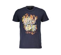 Cavalli Class - Tee-shirt Imprimé Logo - Homme - Tops - Bleu - Taille: XL
