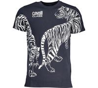 Cavalli Class Tiger Blue TShirt : Taille - L Taille : L