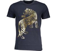 Cavalli Class Tiger T-shirt bleu : Taille - L Taille : L