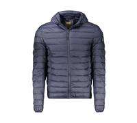 Cavalli Class - Veste en polyester avec fermeture éclair et col montant - Homme - Vestes - Bleu - Taille: XL