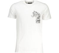 Cavalli Class White Tiger T-Shirt Hommes : Taille - 2XL Taille : 2XL