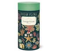 Cavallini Puzzle 1000 pièces, flore de l'océan (PZL/OCNFLR)