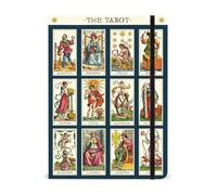 Cavallini Papers & Co. Notebook Tarot 144 Pages Featuring Classic Cream Lined Paper Stock, 6 x 8